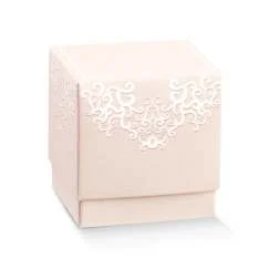 Scotton Scatola Fleur Chantilly 70 x 70 x 70 Mm Rosa 10 Pz
