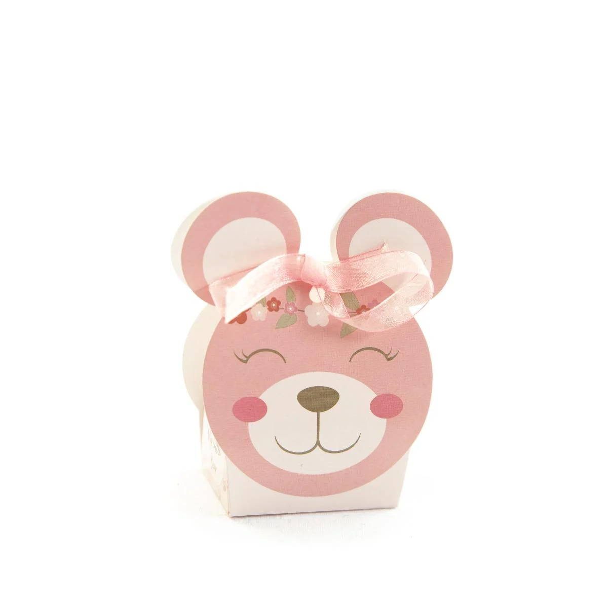 Scotton Scatola Orsetta 55 x35 x 100 Mm Rosa Pon Pon 10 Pz