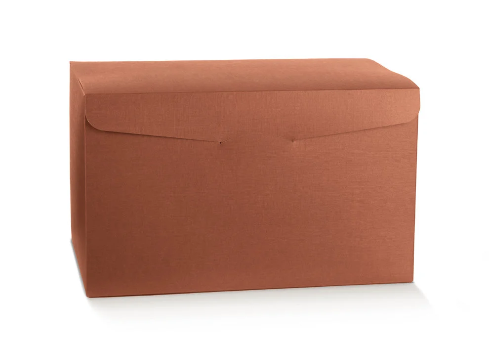 Scotton Scatola Segreto 390 x 270 x 235 Mm Seta Corten 1 Pz