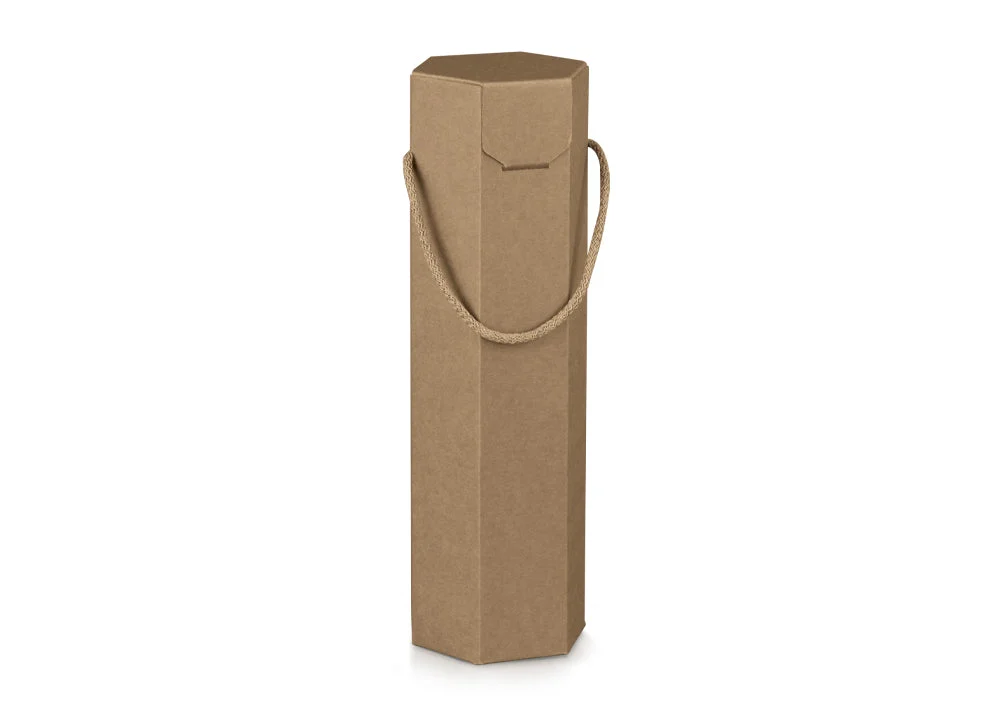 Scotton Scatola Segreto Esagono 95 x 95 x 355 con Cordino 10 Pz