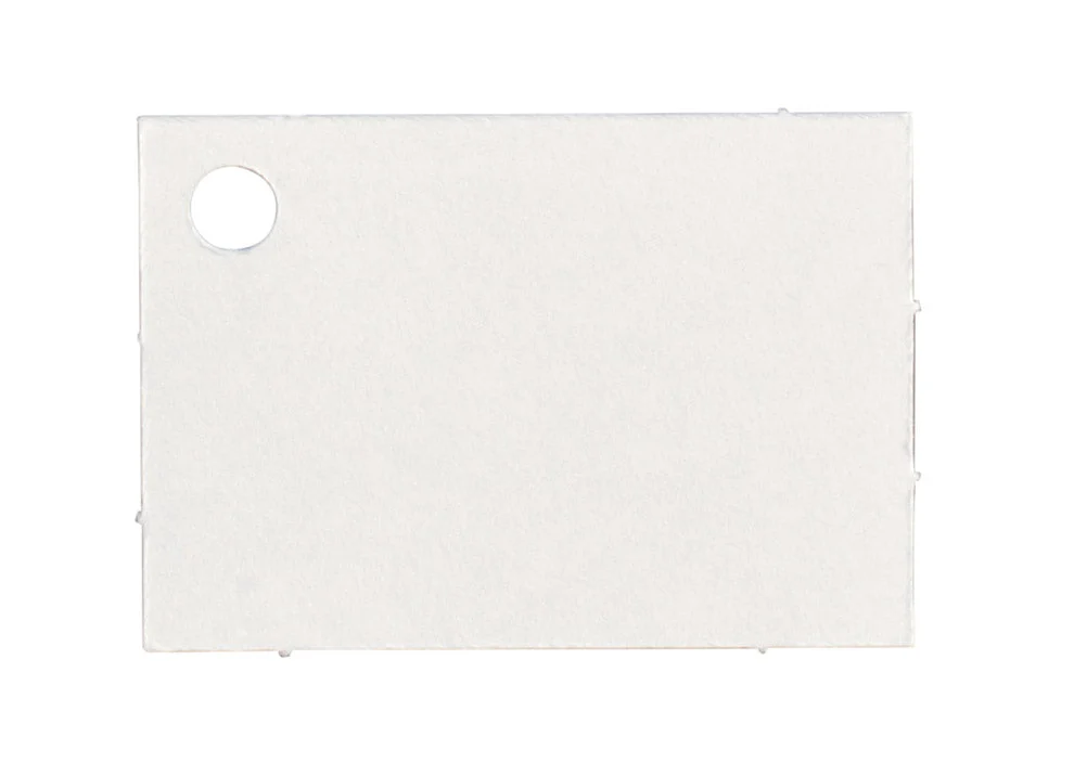 Scotton Targhetta 67 x 53 Mm Bianco 15 Pz