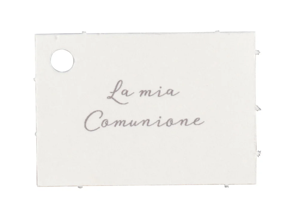 Scotton Targhetta La mia Comunione 49 x 34 Mm 32 Pz