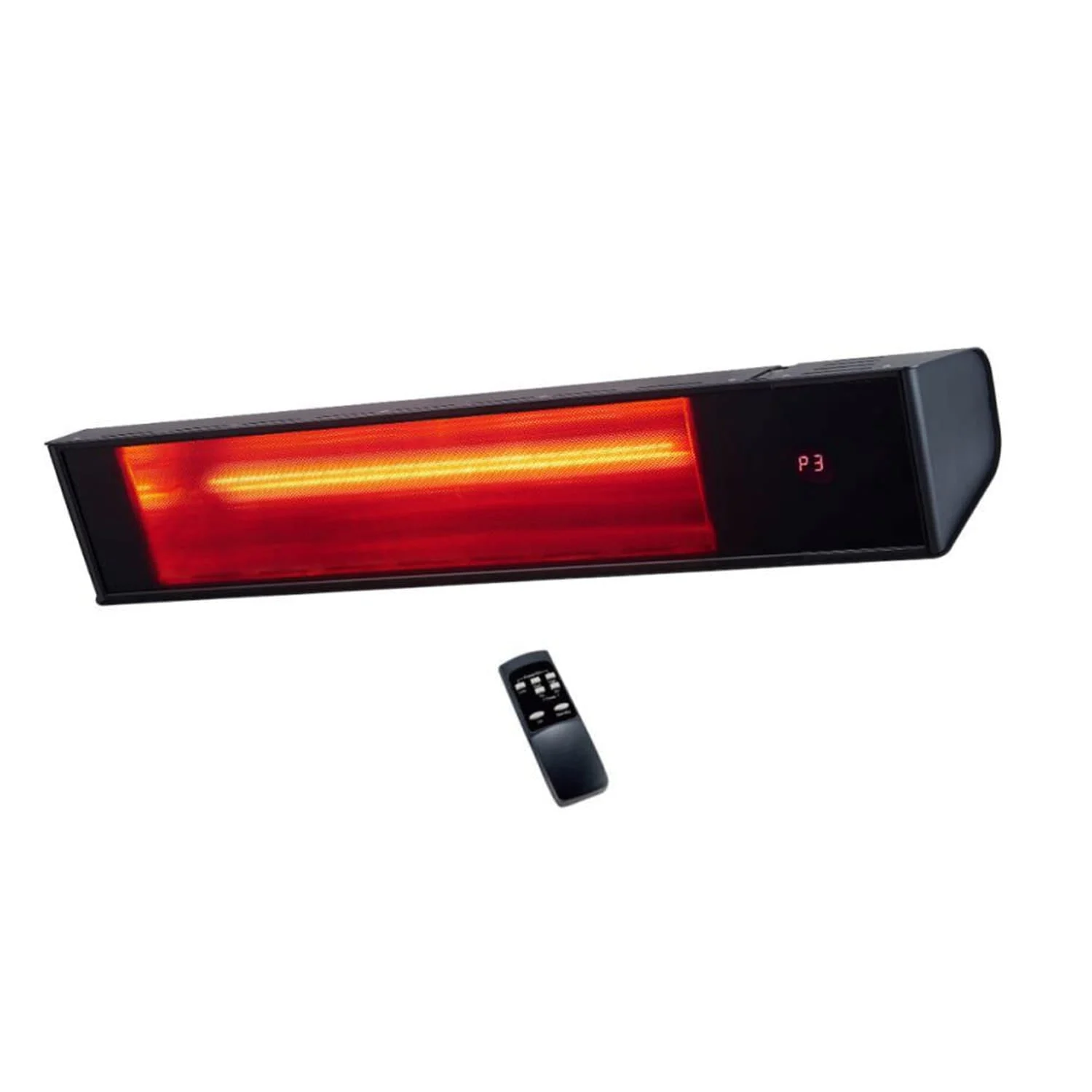SINED Caldo Vetro Nero 2000 WiFi Pannello Infrarossi IP65 2000W