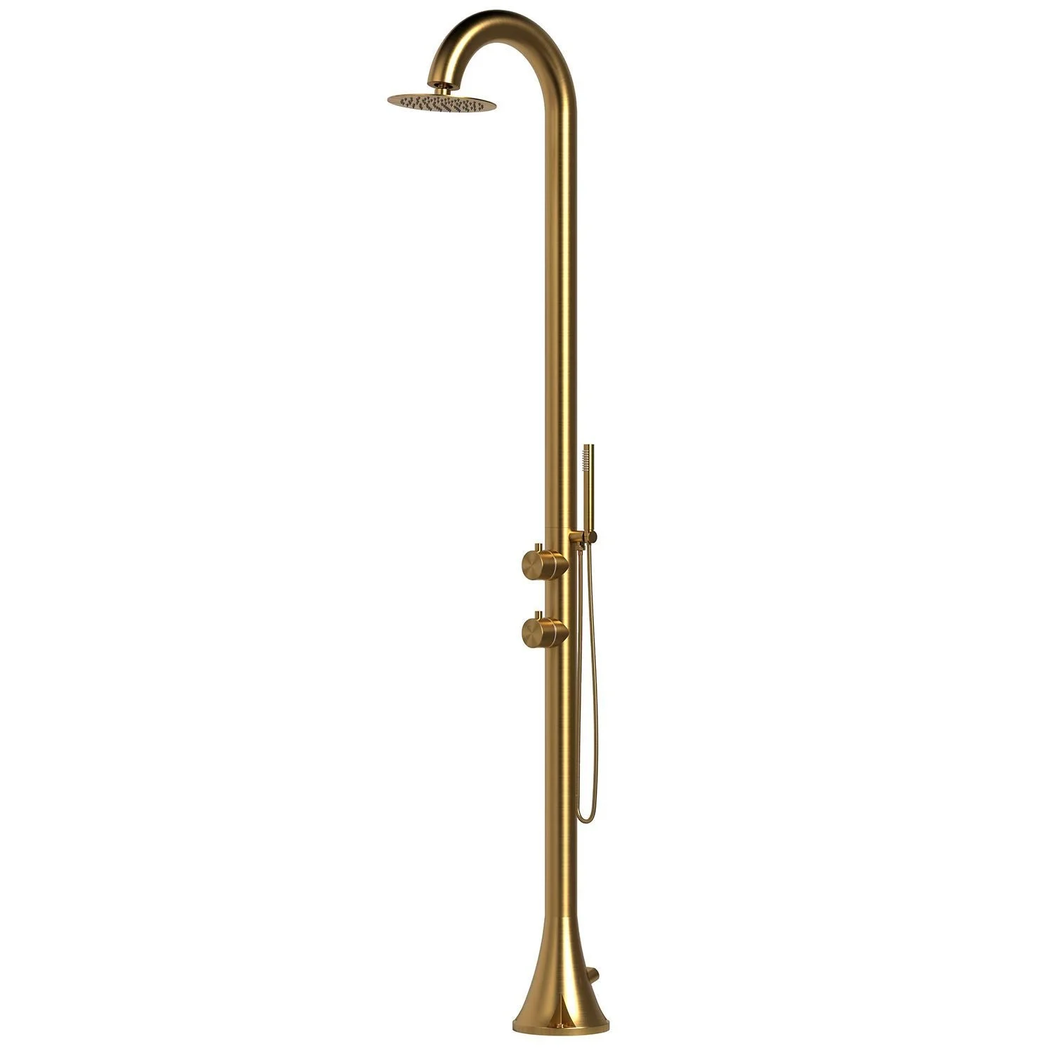 SINED Luna D'Oro Doccia Inox 316L Oro Soffione Doccino