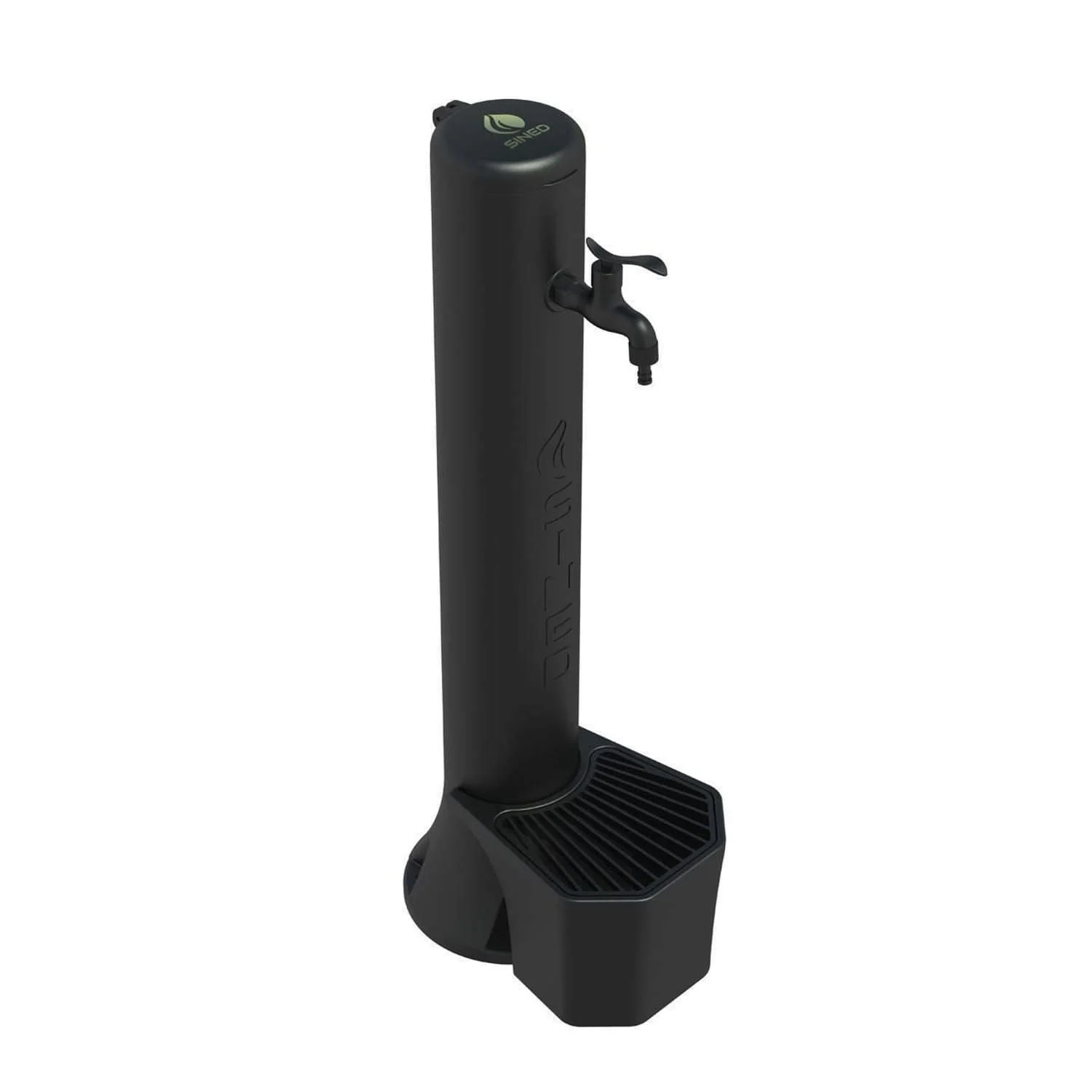 SINED Kit Tritone Fontana Secchiello 5L Nero Outdoor