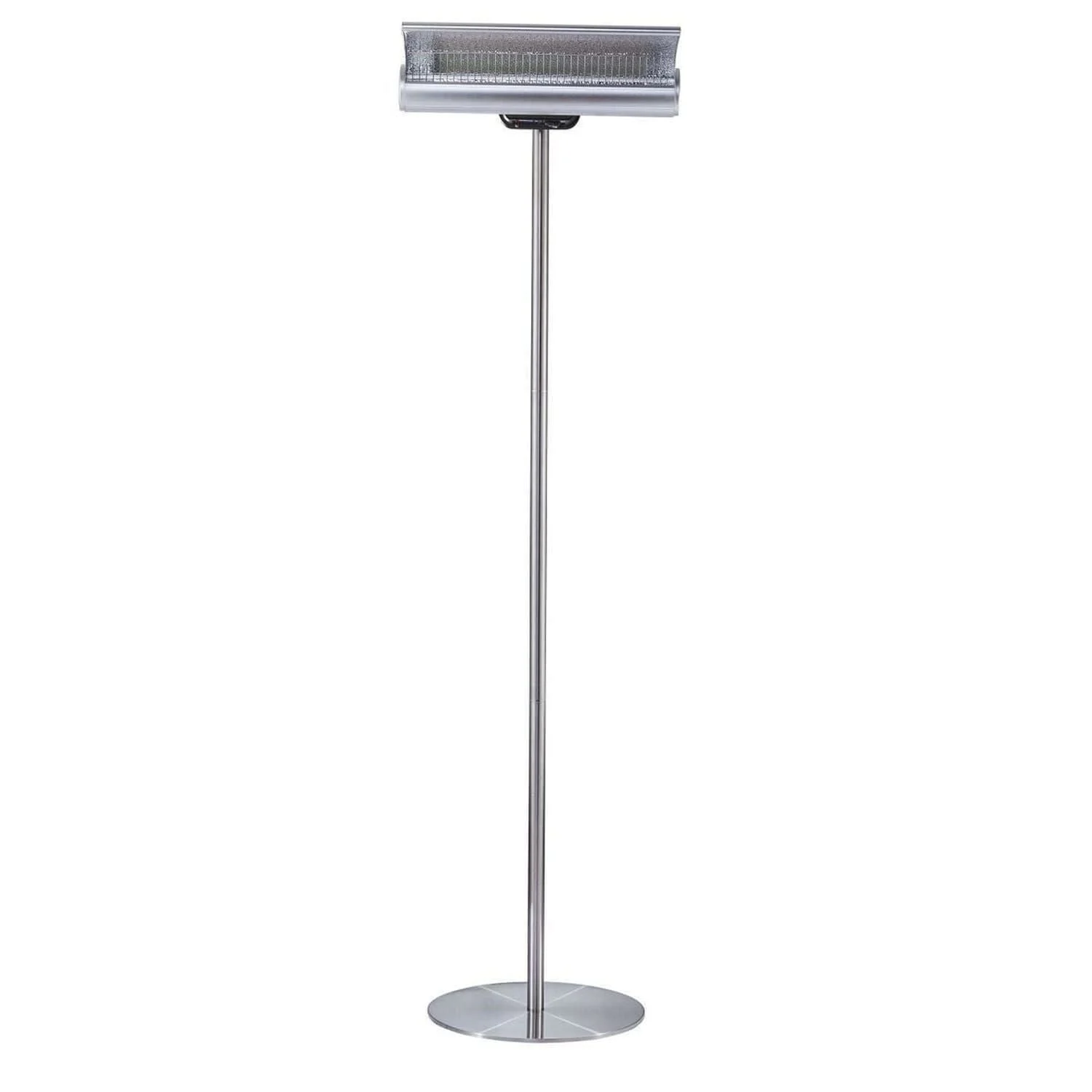 SINED Stufa Infrarossi Terra 2000 Riscaldatore Riflettente Da Terra Su Piantana 2000w Grigio