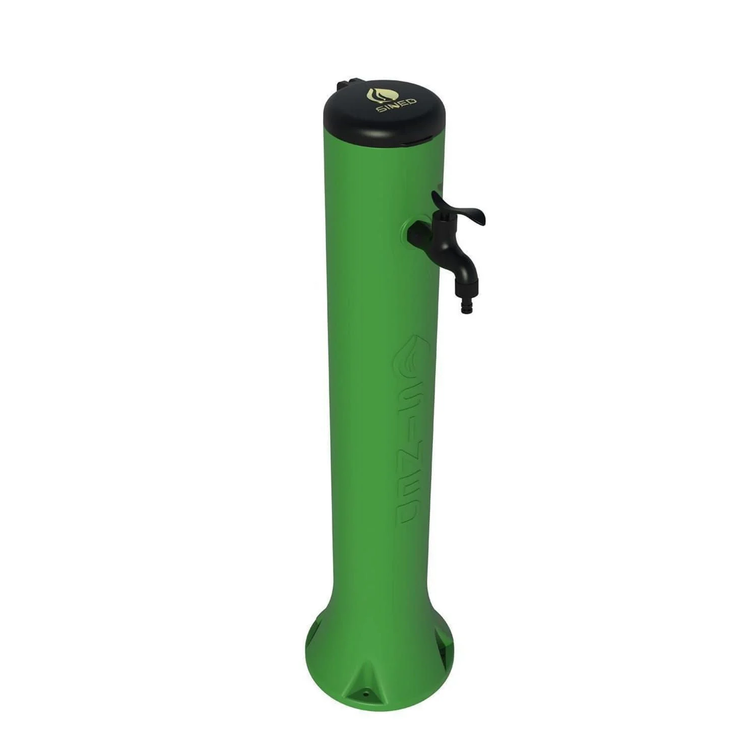 SINED Tritone Fontanella Verde HDPE H100 Gancio Portagomma