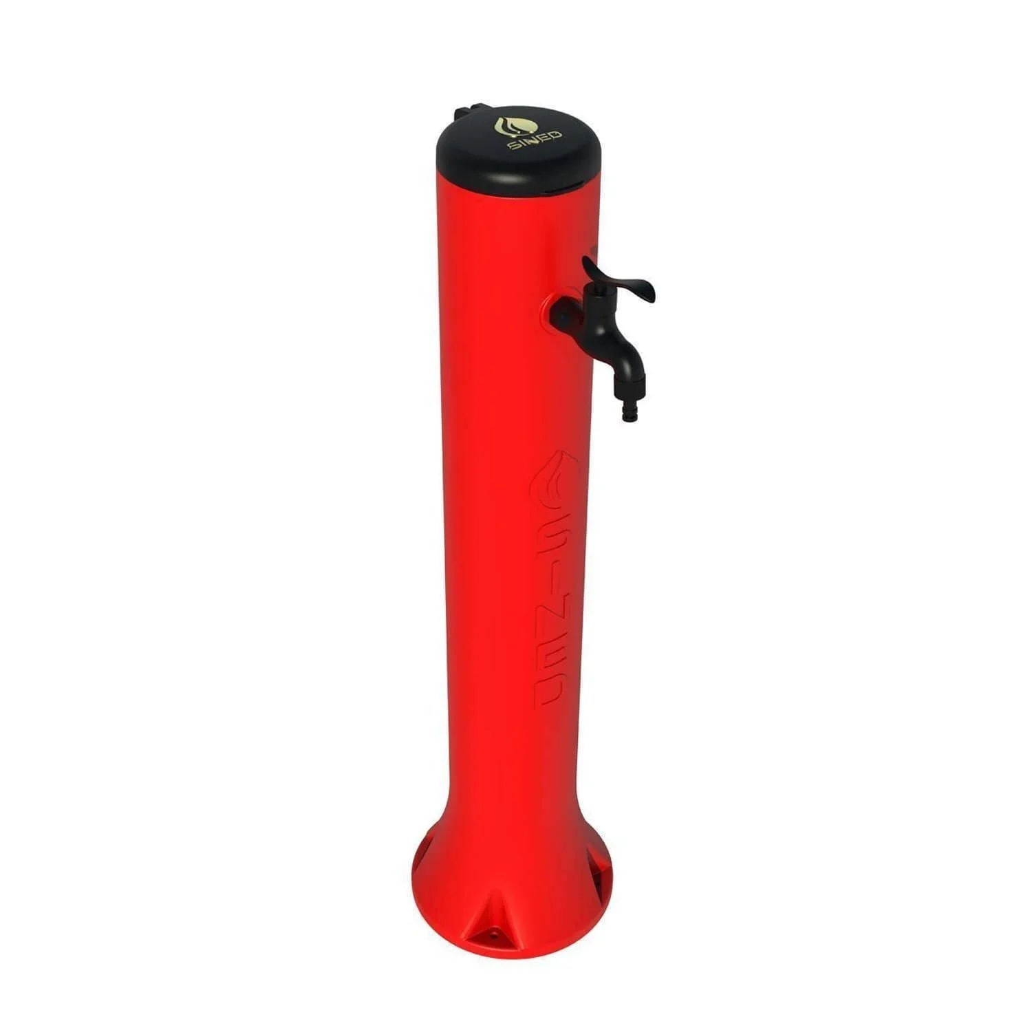 SINED Tritone Fontanella Rossa HDPE Doppio Attacco Outdoor