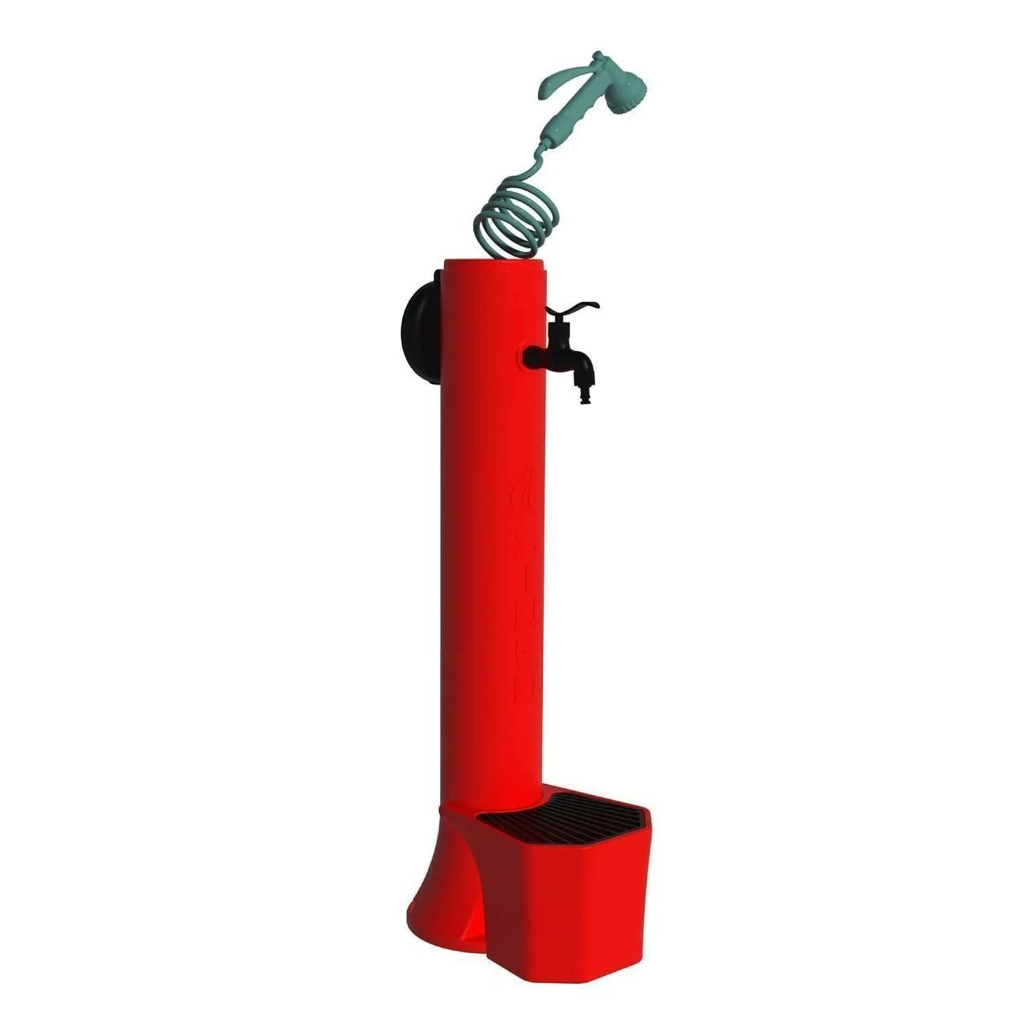 SINED Tritone Pro Fontanella Giardino Rossa HDPE H100 Tubo 7,5m