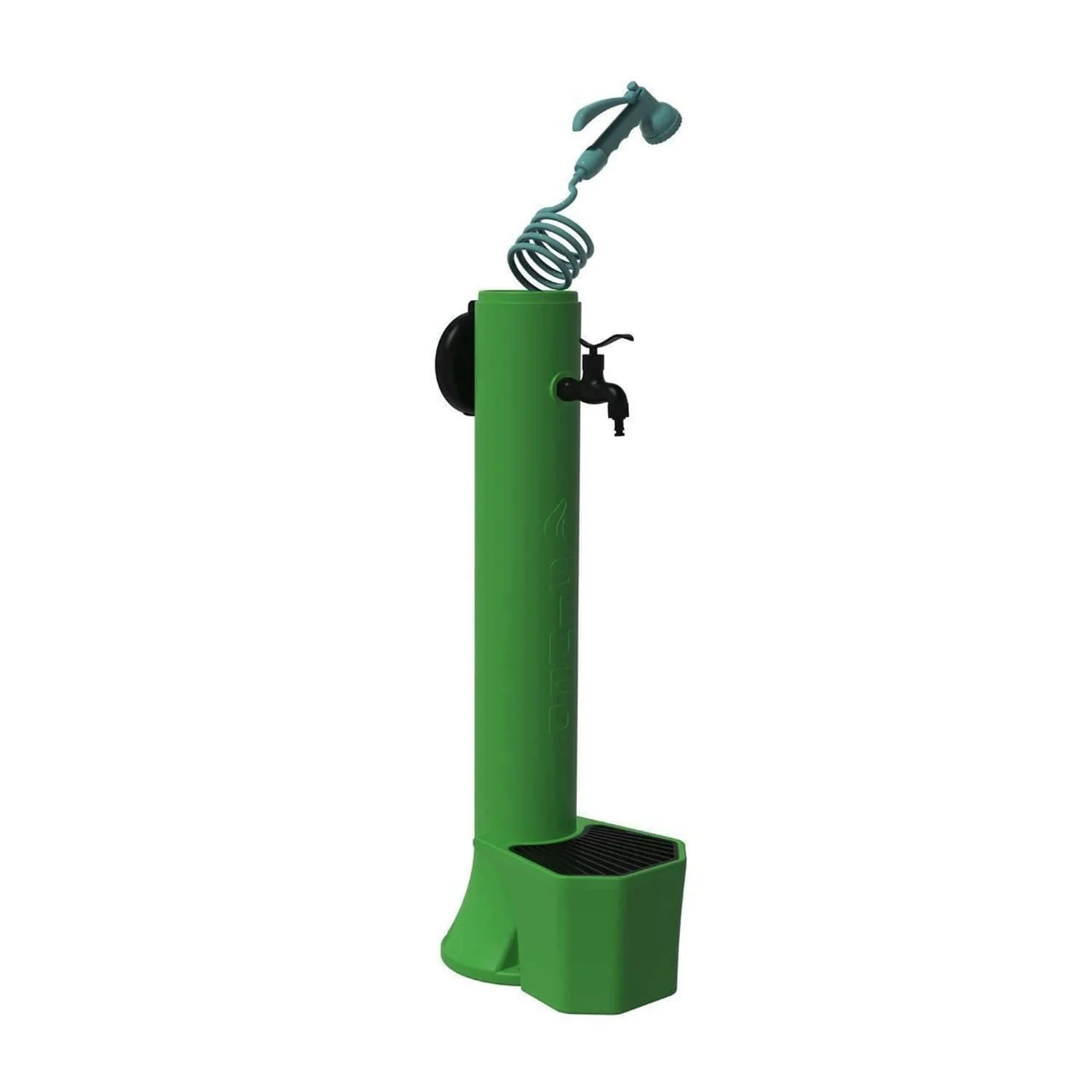 SINED Tritone Pro Fontana da Giardino Verde HDPE con Tubo 7,5 m