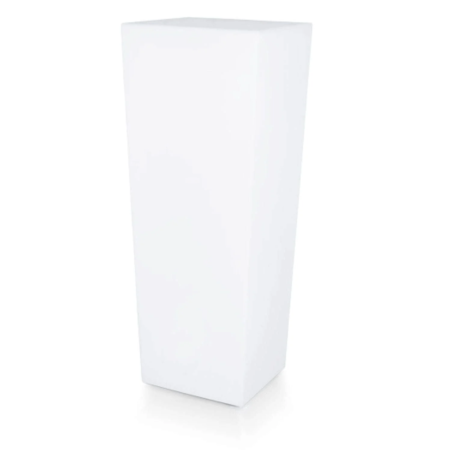 SINED Vaso Luminoso Polietilene Led Solare Esterno Interno