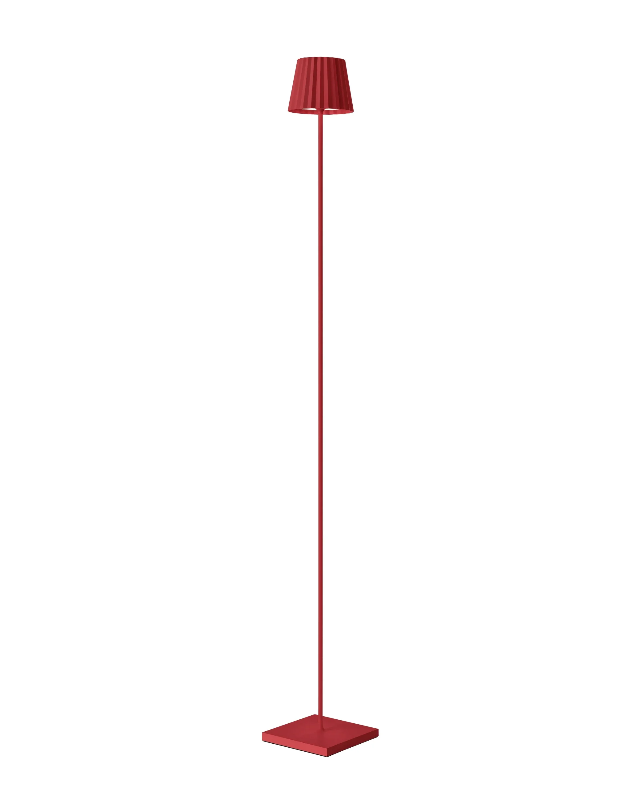 Sompex Troll 2.0 Lampada da Terra Ricaricabile per Esterni Rosso