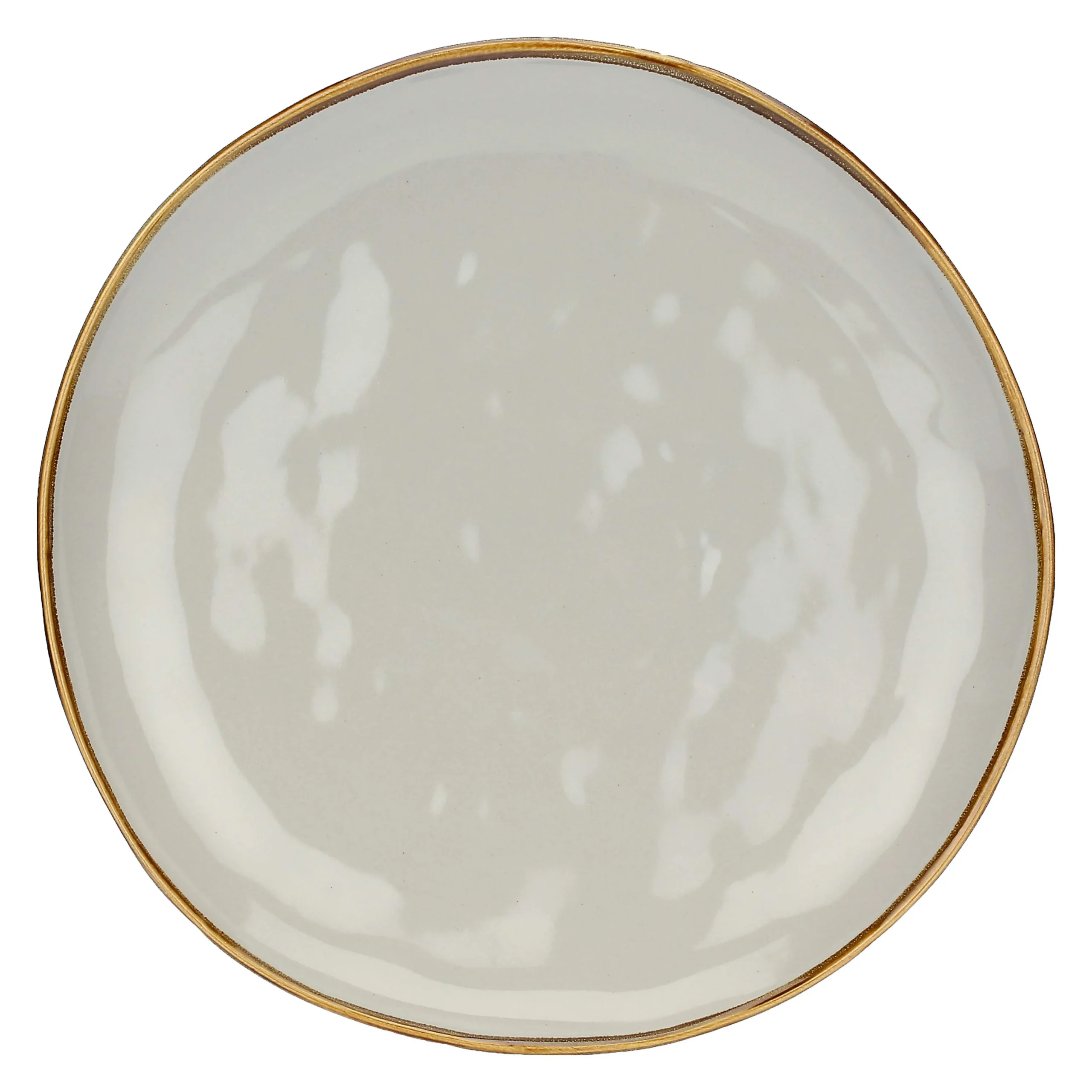 ROSE & TULIPANI Concerto Grigio Perla Piatto Piano D 27 Cm