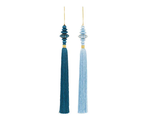 Tono Su Tono Nappa da Appendere Azzurro o Blu 1 Pz