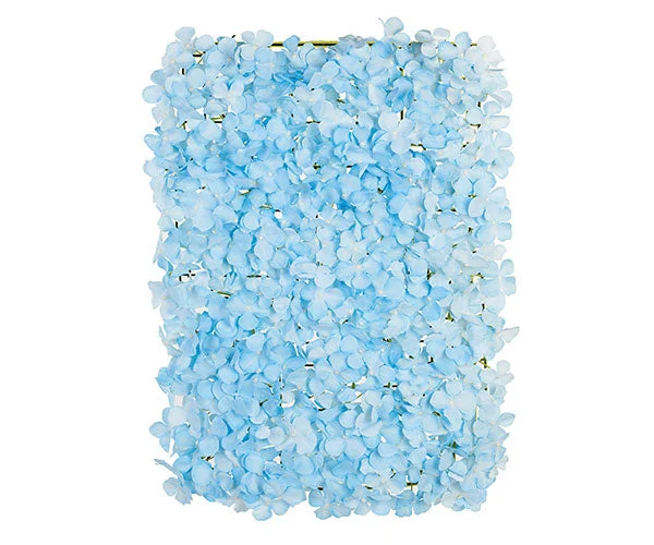 Tono Su Tono Pannello Ortensia 60 x 40 Cm Azzurro