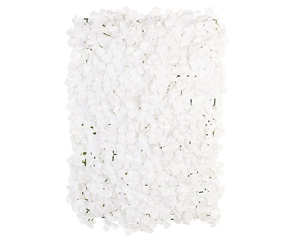 Tono Su Tono Pannello Ortensia 60 x 40 Cm Bianco