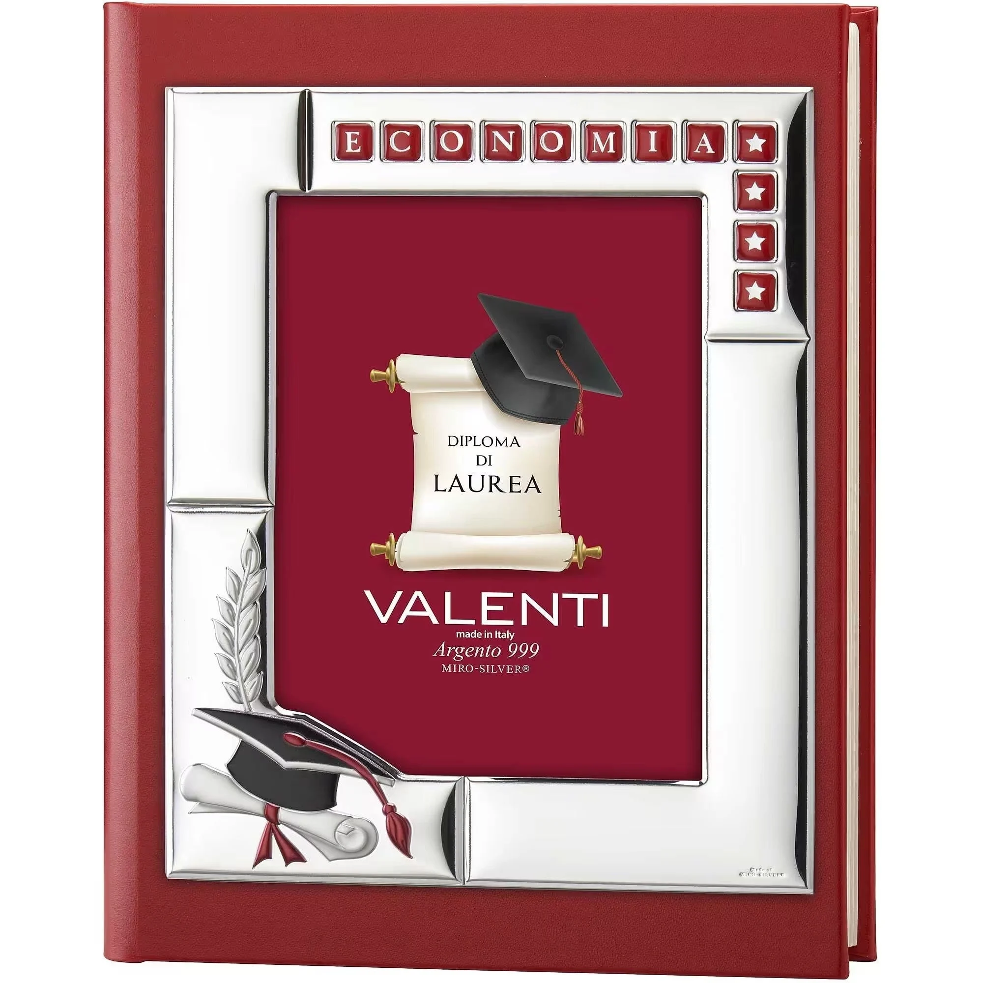 Valenti Album Portafoto Cappello Laurea 25 x 30 Cm