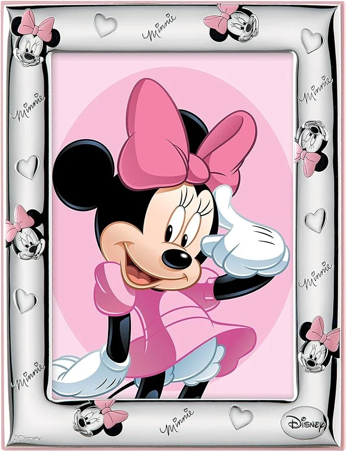 Valenti Cornice Portafoto 13 x 18 Cm Minnie Mouse Argento