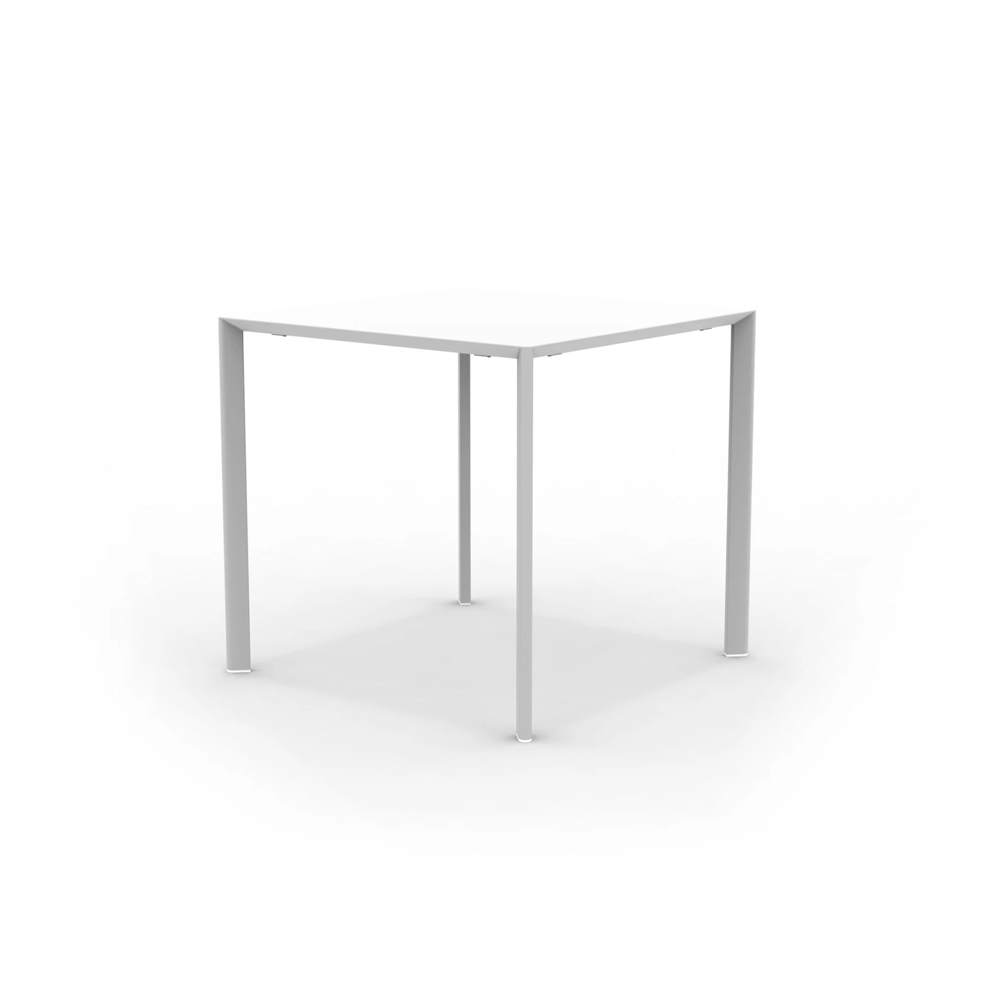 Vermobil Tavolo Fox Autolivellante Quadrato 80 x 80 Cm H 75 Cm Bianco