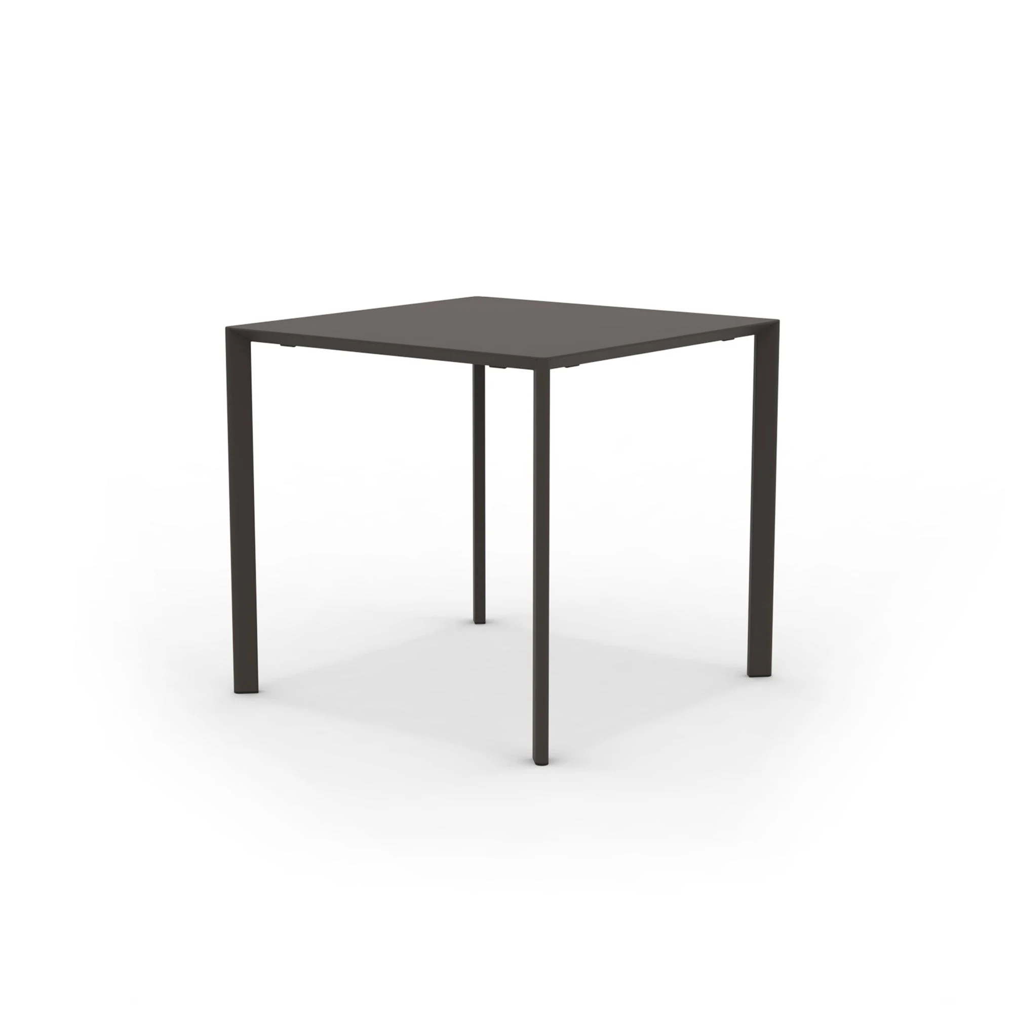 Vermobil Tavolo Fox Autolivellante Quadrato 80 x 80 Cm H 75 Cm Bronzo