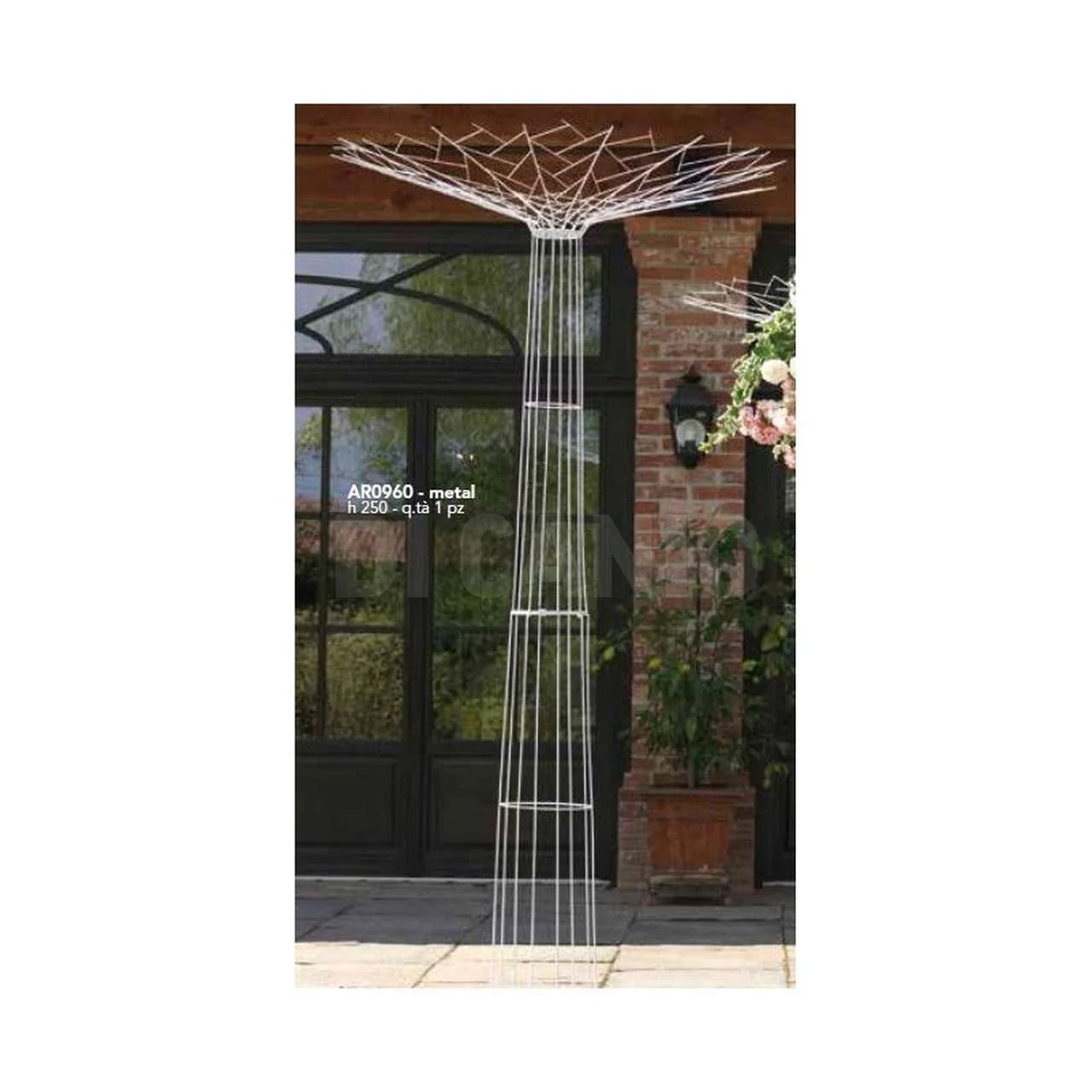 Vimin Box Albero della Vita H 2,50 Mt D 1,302 Mt Bianco