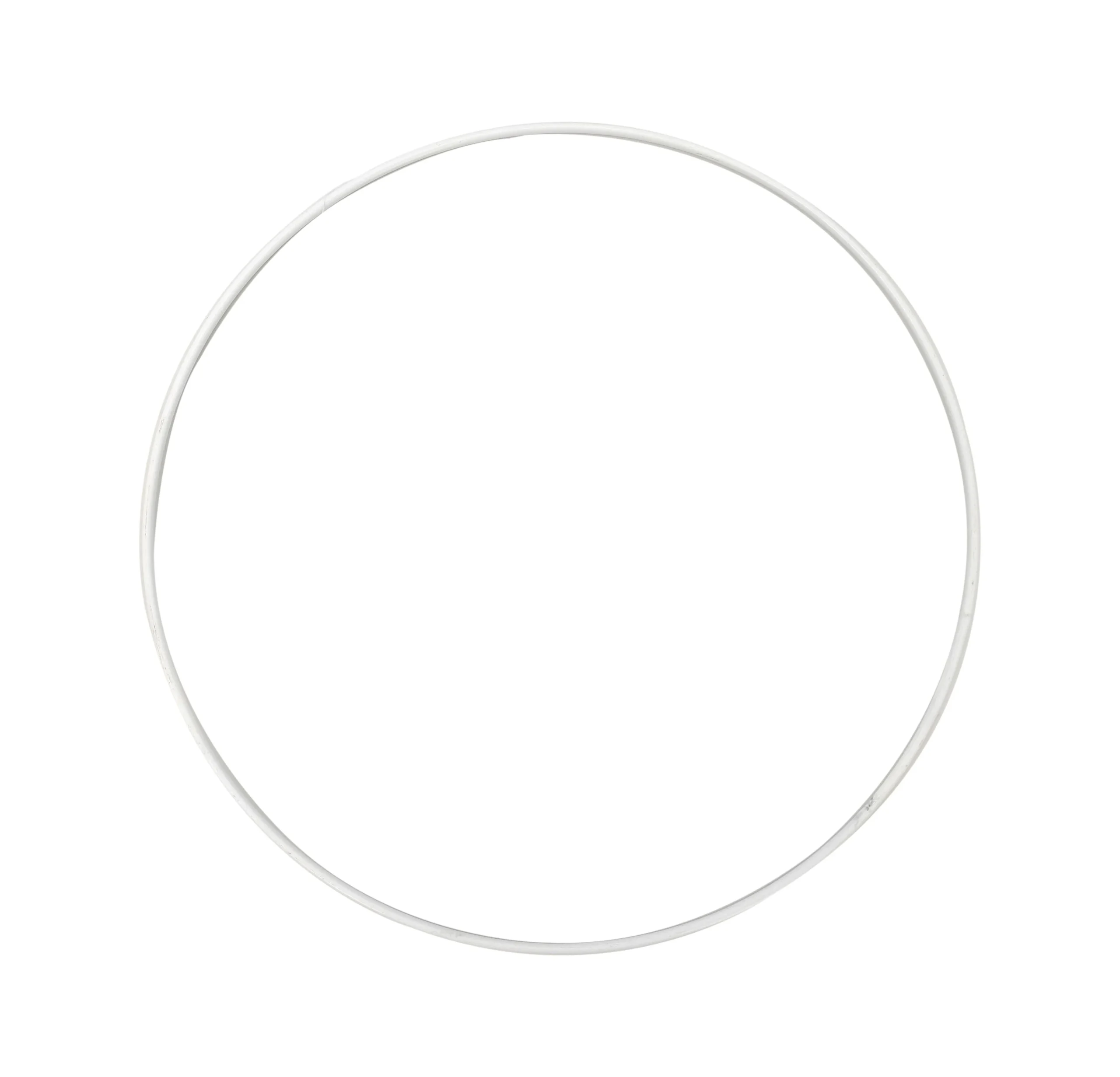 Vimin Box Anello Metallo D 30 Cm Bianco