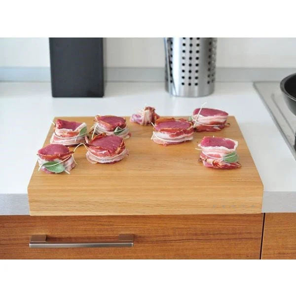 WD LifeStyle Tagliere Appoggio 36 x 30 x 5 Cm Legno