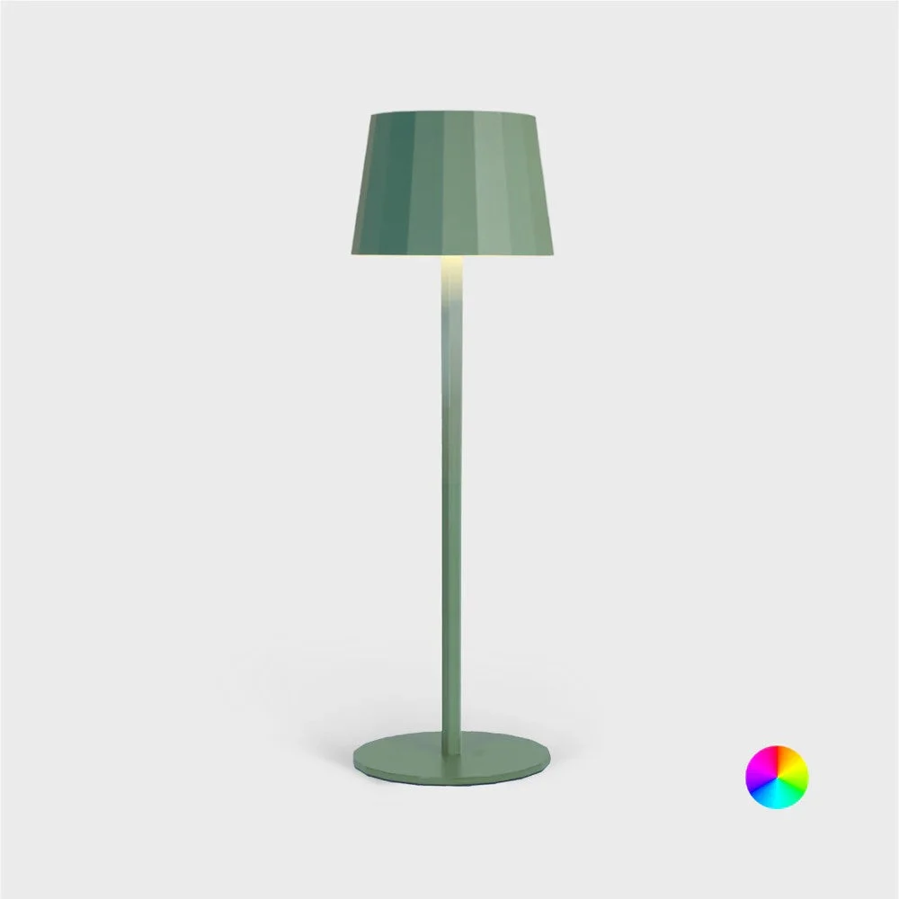 Wilmà Wilma Rainbow Led Lampada da Tavolo Colore Verde