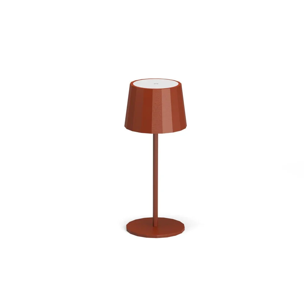 Wilmà Wilma Small Led Lampada da Tavolo Colore Mattone