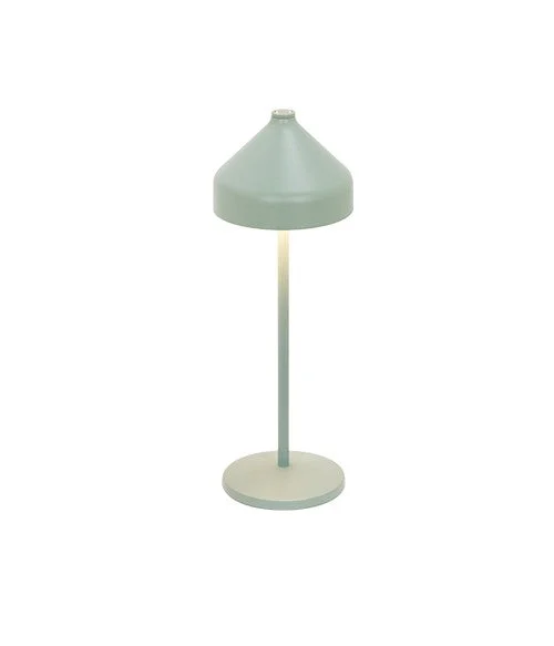 Zafferano Amelie Lampada da Tavolo D 120 Mm H 340 Mm Verde Foglia