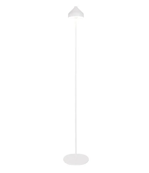 Zafferano Amelie Piantana D 200 Mm H 1200 Mm Bianco Opaco