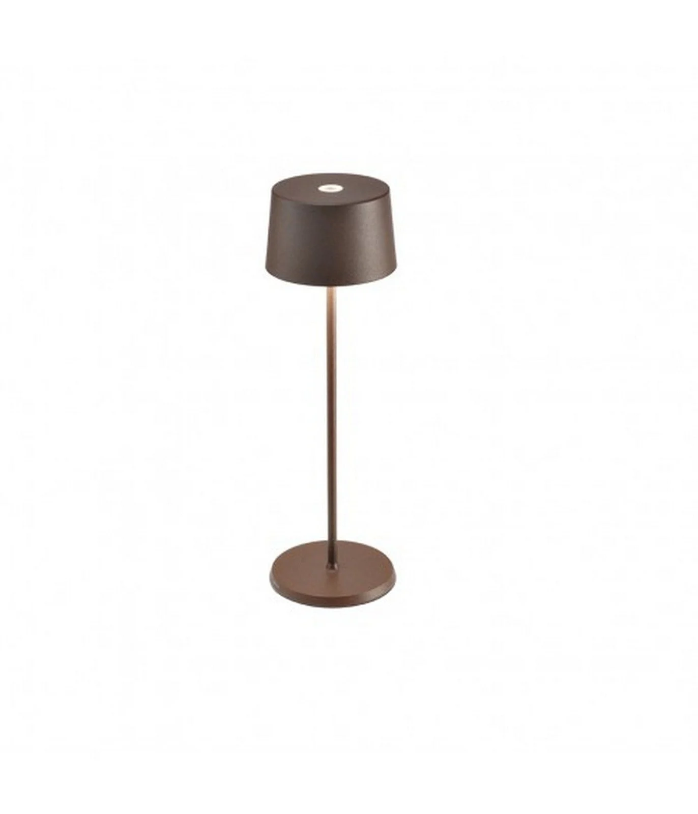 Zafferano Olivia Pro Corten - Lampada da Tavolo a Led H35cm