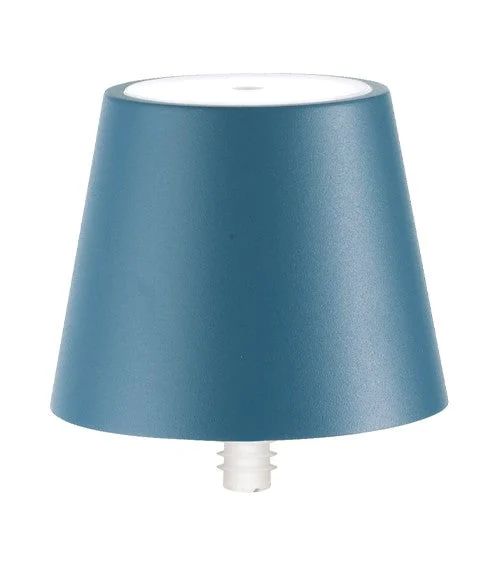 Zafferano Poldina Stopper Lampada H 111 Mm D 111 Mm Blu