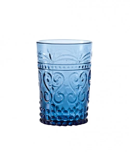 Zafferano Provenzale Bicchiere Rock Acquamarina 27 Cl 73 x 105 Mm 6 Pz