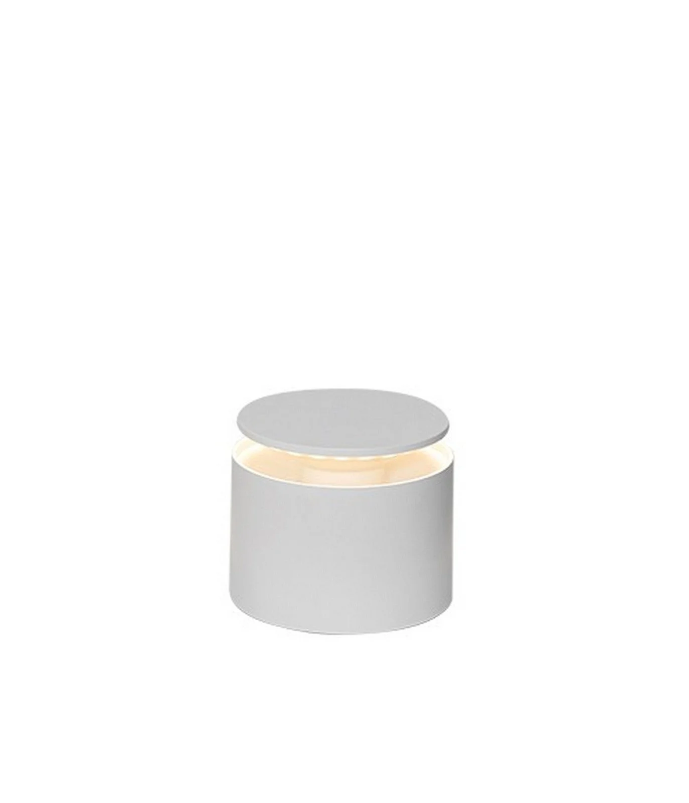 Zafferano Push Up Pro Bianco Opaco -  Lampada da Tavolo a Led H8.3cm