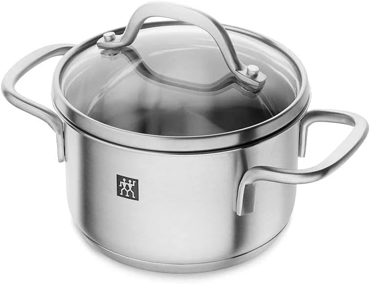 Zwilling Casseruola Acciaio Inox con Coperchio D 12 Cm