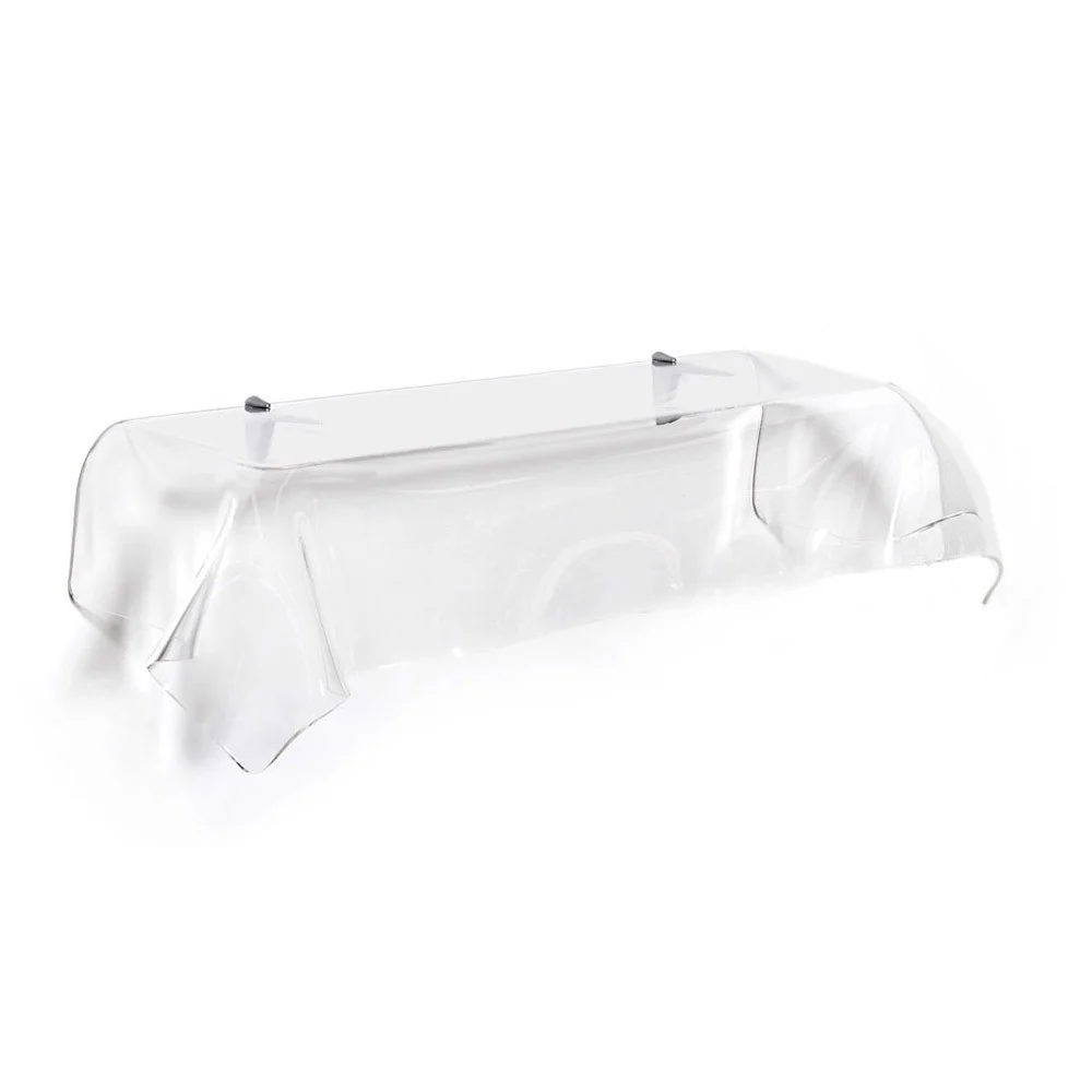 Iplex Design Drappeggi consolle in plexiglass drappeggiata a mano