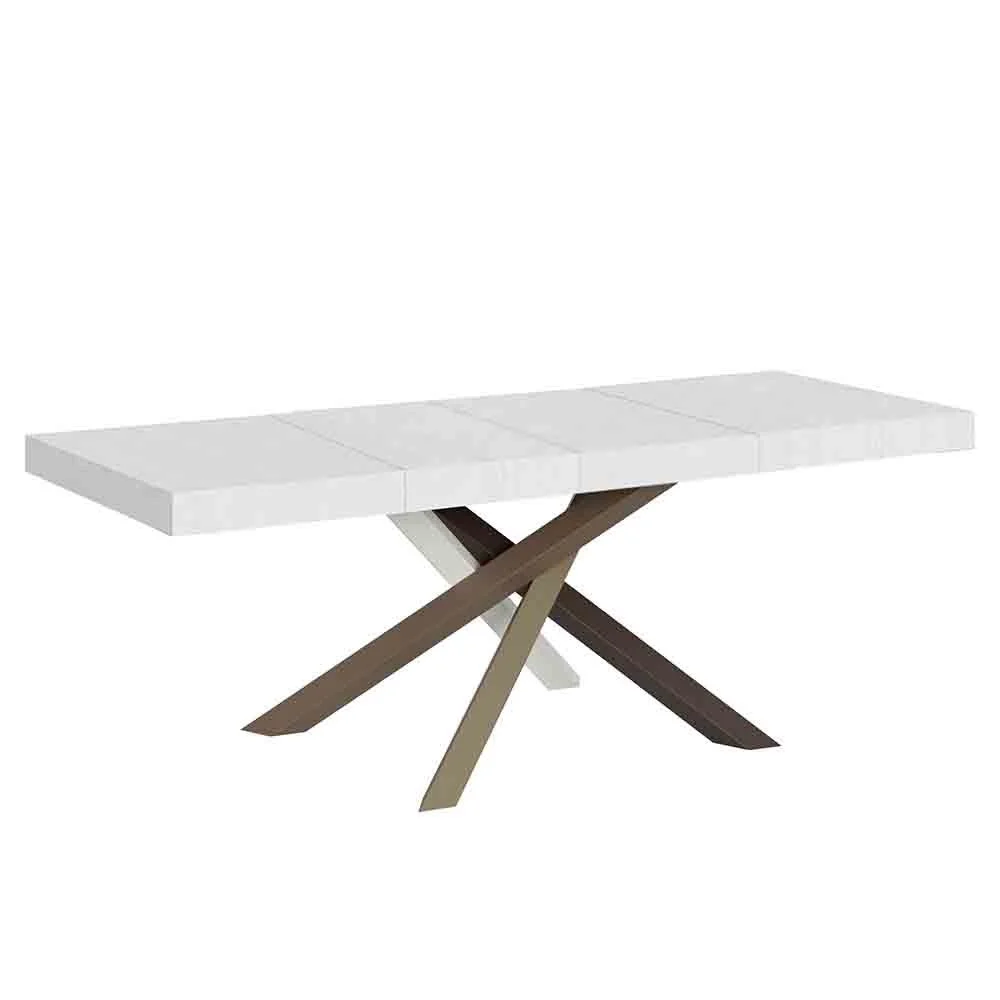 Itamoby Tavolo Volantis Premium allungabile da cm 200 a cm 460 - telaio gamba 4C