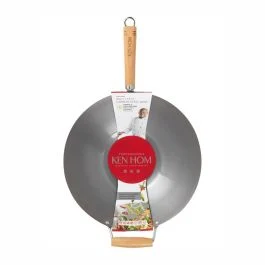 EXCELLENCE WOK IN ACCIAIO AL CARBONIO 32 CM