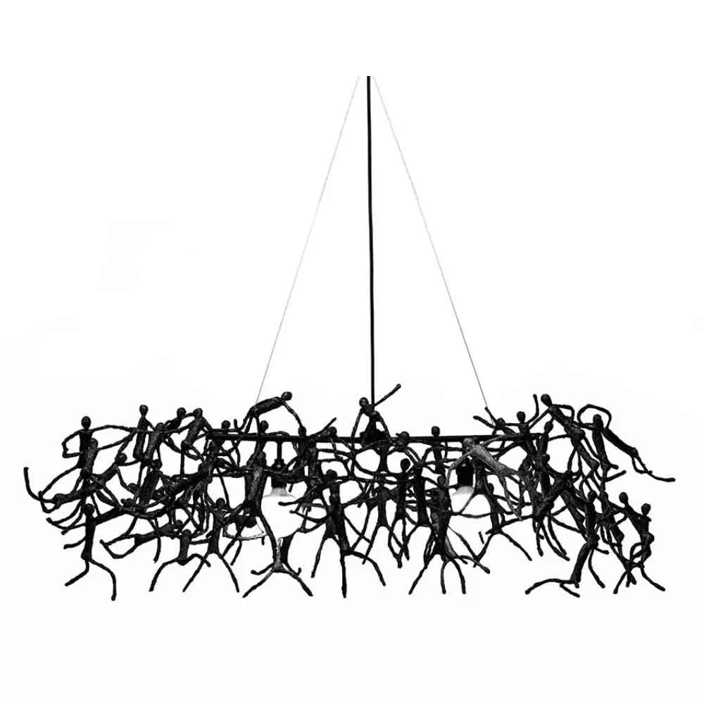 Kenneth Cobonpue Little People lampada a sospensione di design