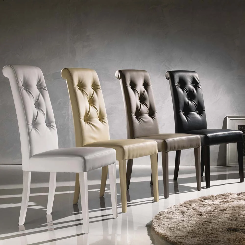 Sedia di design Billionaire in ecopelle – La Seggiola