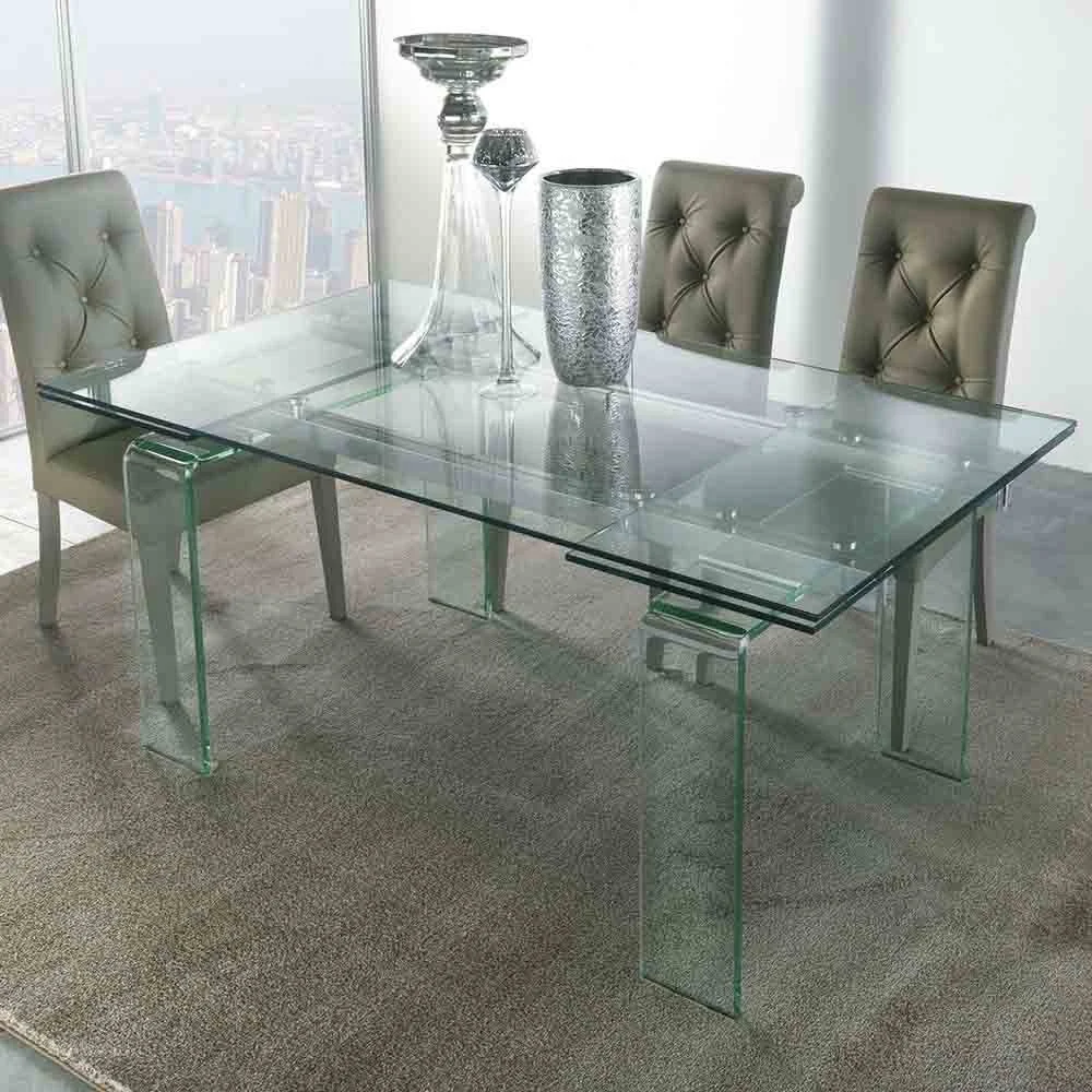Tavolo allungabile Glass in vetro – La Seggiola
