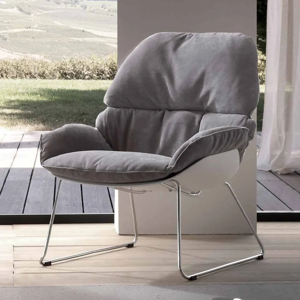 Poltrona di design Gretel per living e camera – La Seggiola