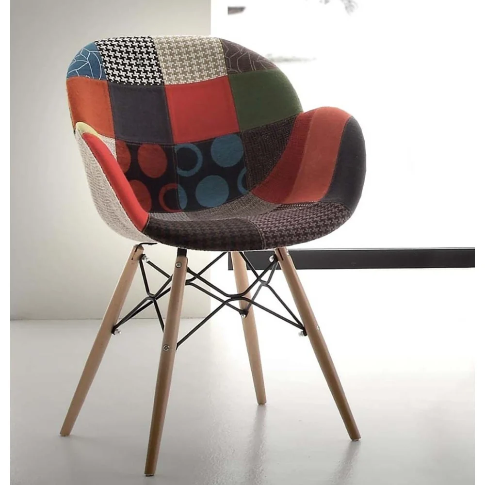 Sedia Lotus Patchwork Made in Italy - La Seggiola