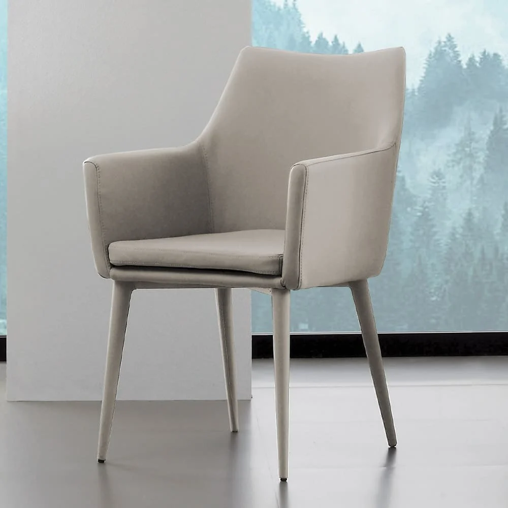 Poltroncina Armonia rivestita in ecopelle - La Seggiola