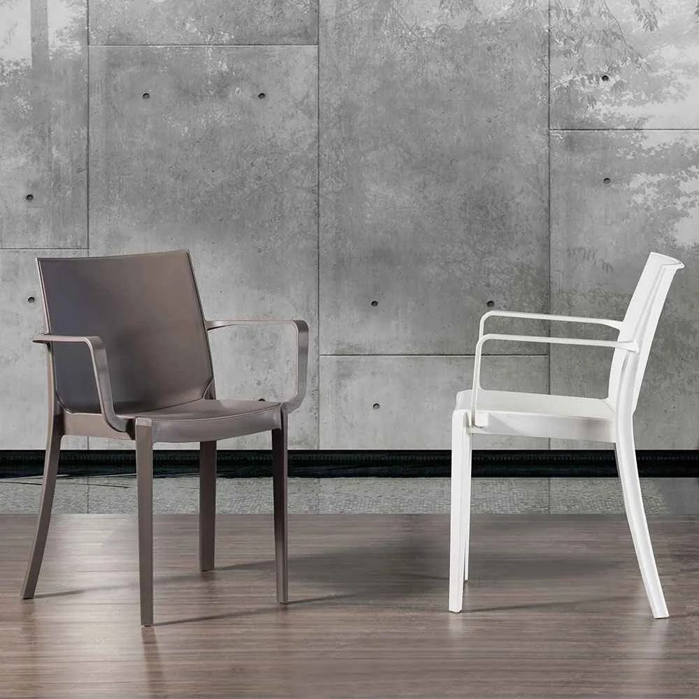 Poltroncina da esterno Vivian con braccioli - La Seggiola