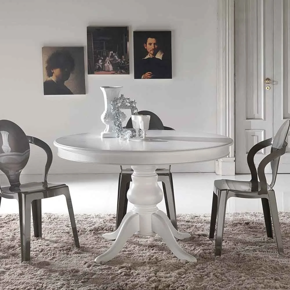 Tavolo rotondo allungabile Re-Style in legno – La Seggiola