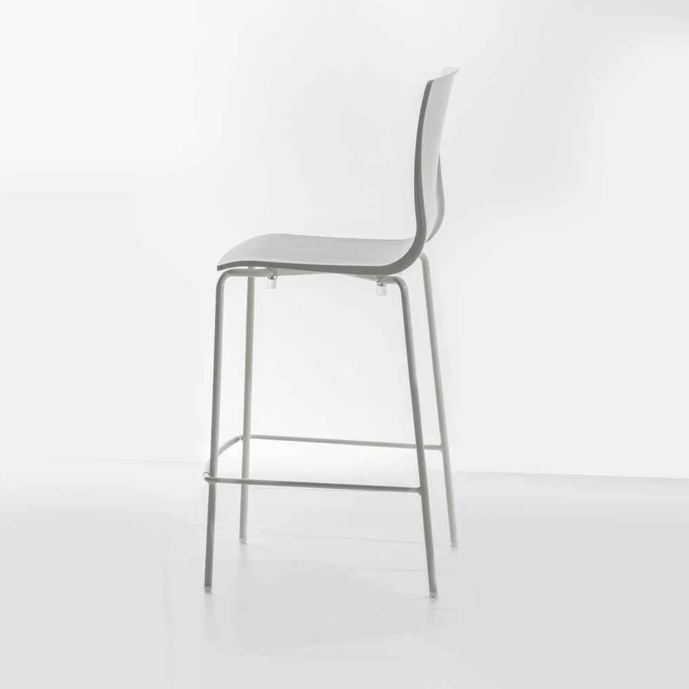 Sgabello bar Alina design polipropilene – La Seggiola