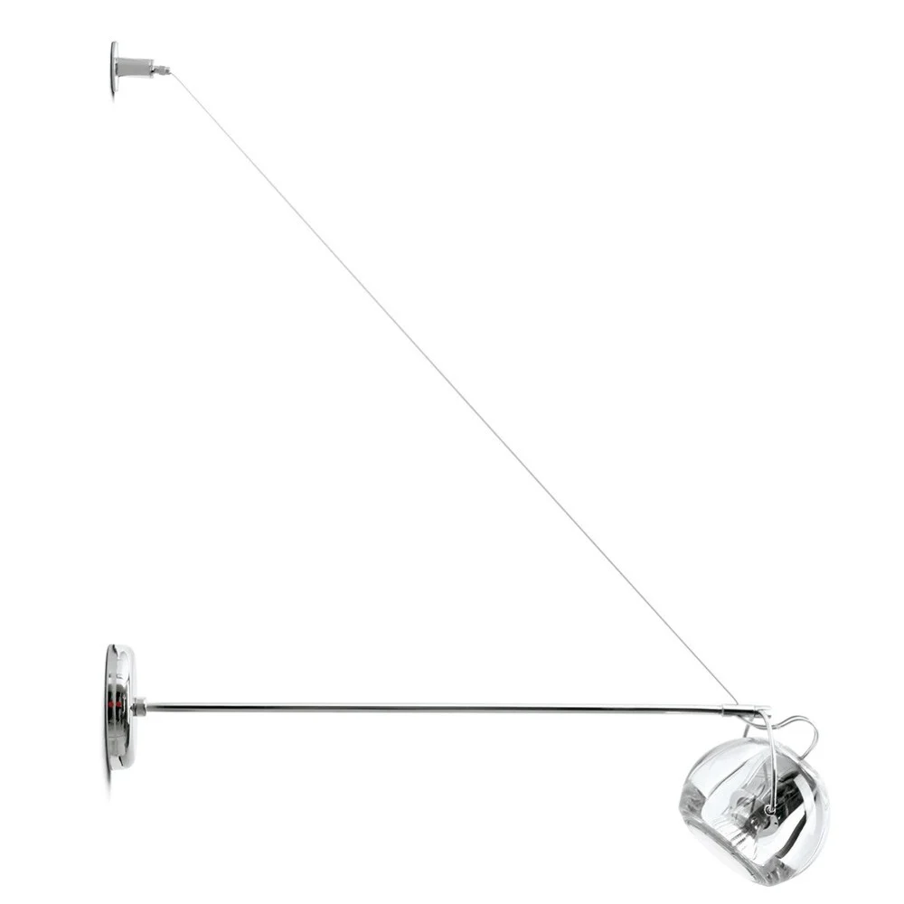 Lampada a parete Beluga di Fabbian in varie finiture