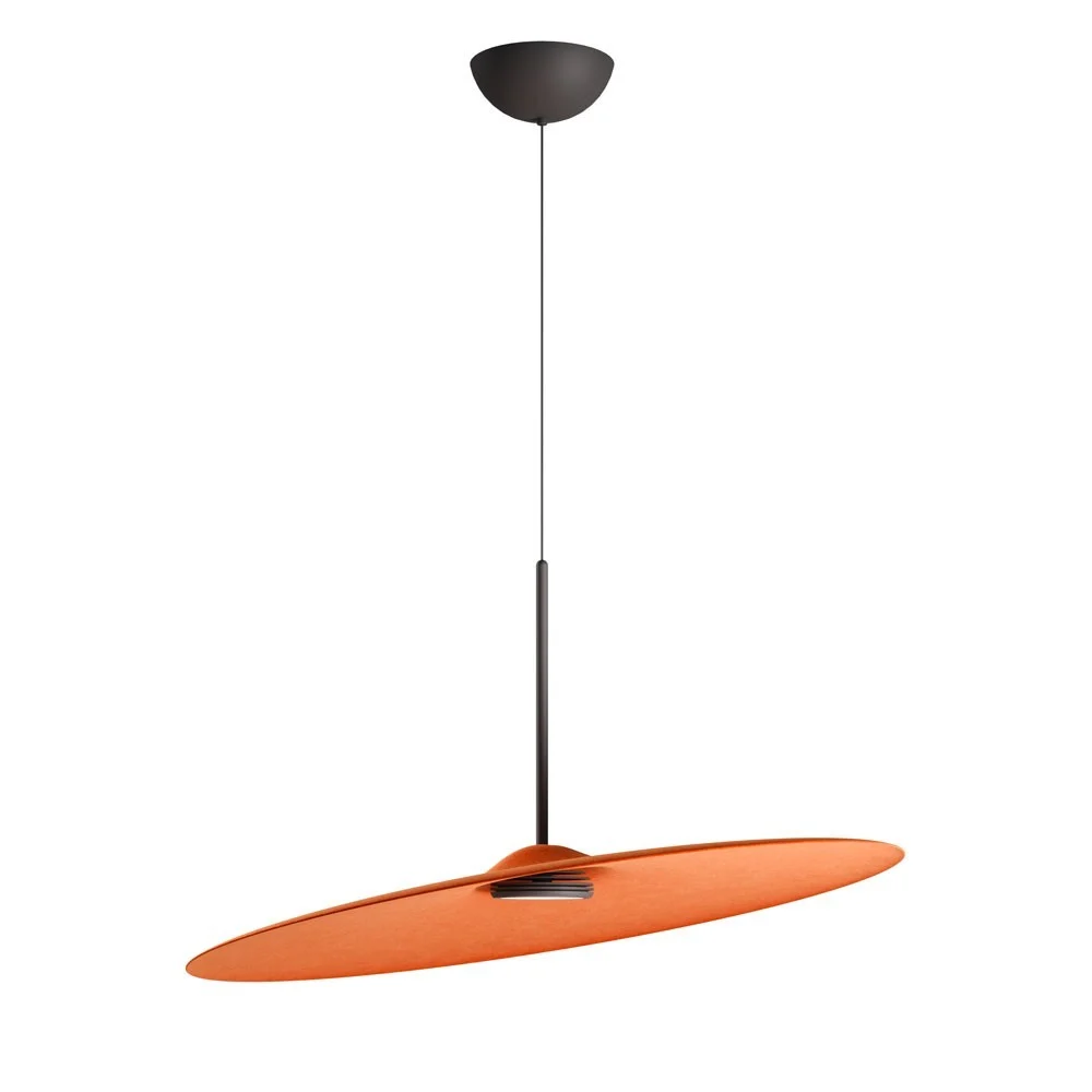 Lampada a sospensione Acustica F58 di Fabbian disponibile in varie dimensioni e finiture